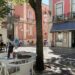 Coffee shop in Santa Maria Maior neighborhood in Lisbon